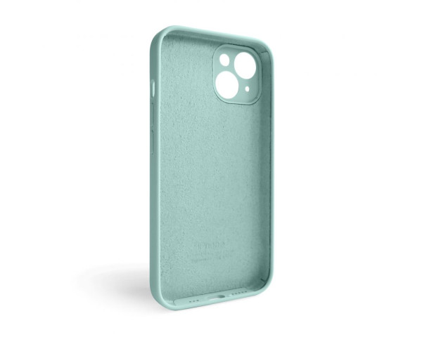 Чохол Full Silicone Case для Apple iPhone 14 turquoise (17) закрита камера