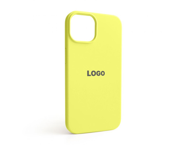 Чехол Full Silicone Case для Apple iPhone 14 flash lime (41)