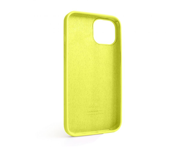 Чехол Full Silicone Case для Apple iPhone 14 flash lime (41)