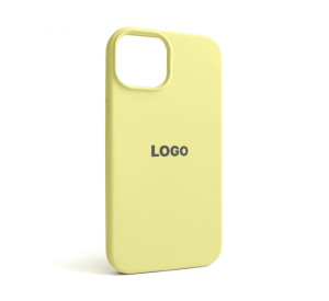 Чохол Full Silicone Case для Apple iPhone 14 mellow yellow (51)