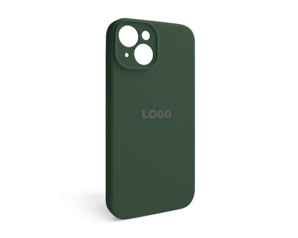 Чохол Full Silicone Case для Apple iPhone 14 atrovirens green (54) закрита камера