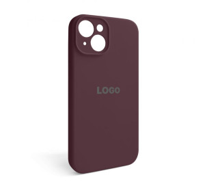 Чохол Full Silicone Case для Apple iPhone 14 plum (57) закрита камера