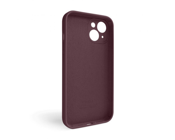 Чехол Full Silicone Case для Apple iPhone 14 plum (57) закрытая камера