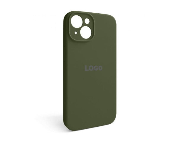Чохол Full Silicone Case для Apple iPhone 14 forest green (63) закрита камера