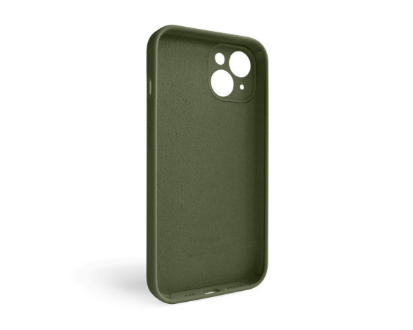 Чохол Full Silicone Case для Apple iPhone 14 forest green (63) закрита камера