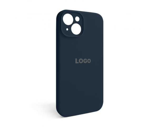 Чехол Full Silicone Case для Apple iPhone 14 deep navy (68) закрытая камера