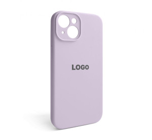 Чохол Full Silicone Case для Apple iPhone 14 lilac purple (72) закрита камера