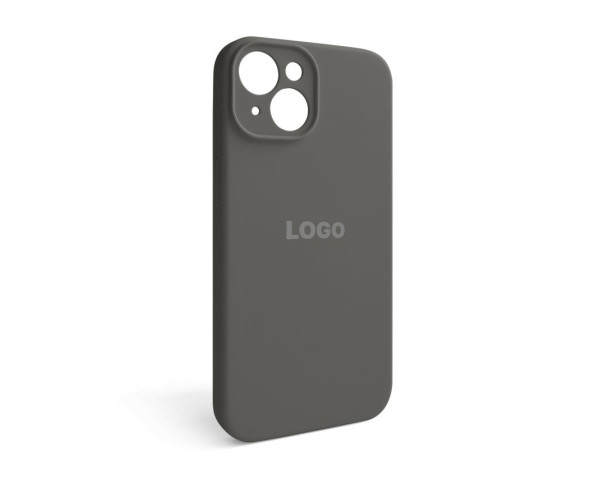 Чохол Full Silicone Case для Apple iPhone 14 titanium grey (74) закрита камера