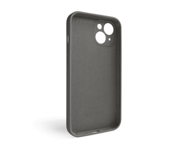 Чохол Full Silicone Case для Apple iPhone 14 titanium grey (74) закрита камера