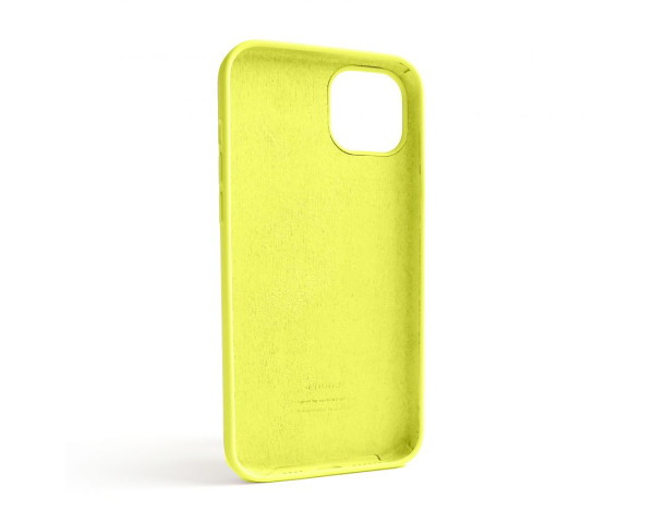 Чехол Full Silicone Case для Apple iPhone 14 Plus flash lime (41)