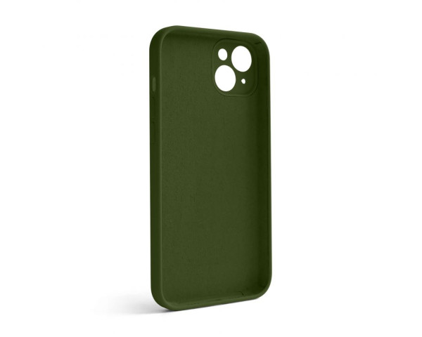 Чохол Full Silicone Case для Apple iPhone 14 Plus army green (45) закрита камера