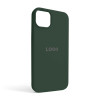 Чохол Full Silicone Case для Apple iPhone 14 Plus atrovirens green (54)