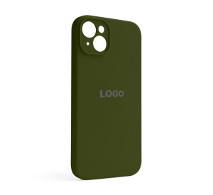 Чохол Full Silicone Case для Apple iPhone 14 Plus forest green (63) закрита камера