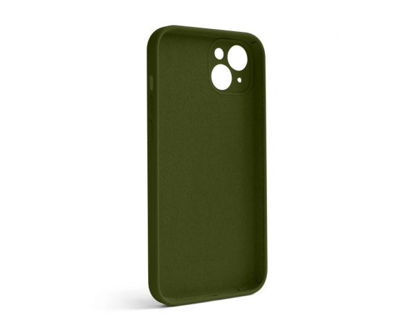 Чохол Full Silicone Case для Apple iPhone 14 Plus forest green (63) закрита камера