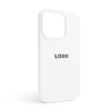 Чехол Full Silicone Case для Apple iPhone 14 Pro white (09)