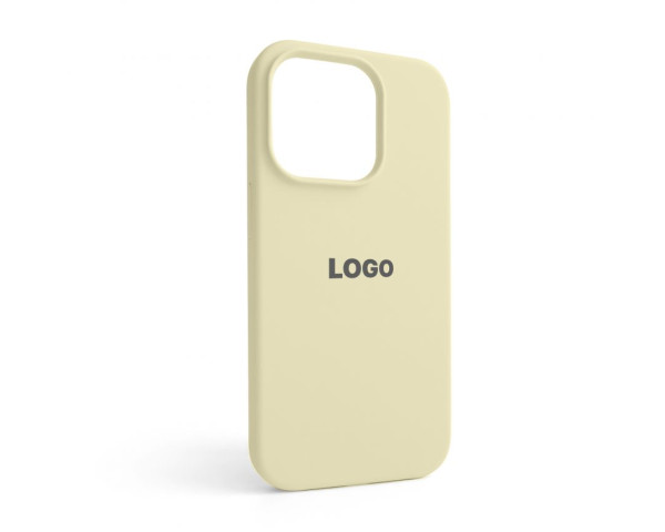 Чохол Full Silicone Case для Apple iPhone 14 Pro antique white (10)