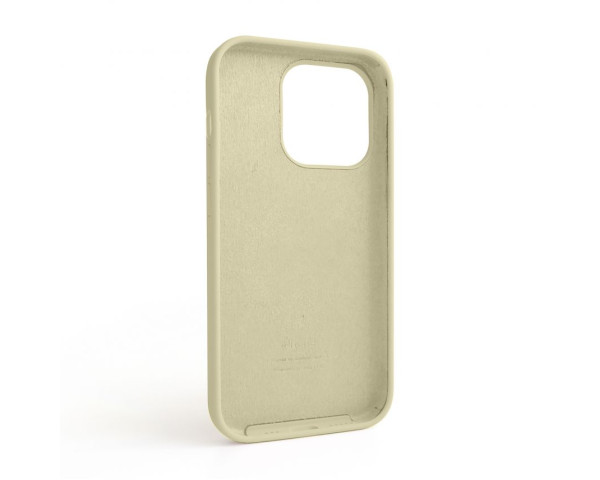 Чохол Full Silicone Case для Apple iPhone 14 Pro antique white (10)