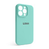 Чохол Full Silicone Case для Apple iPhone 14 Pro sea blue (21) закрита камера