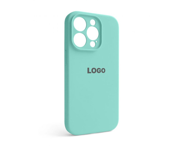 Чохол Full Silicone Case для Apple iPhone 14 Pro sea blue (21) закрита камера