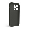 Чохол Full Silicone Case для Apple iPhone 14 Pro dark olive (35) закрита камера