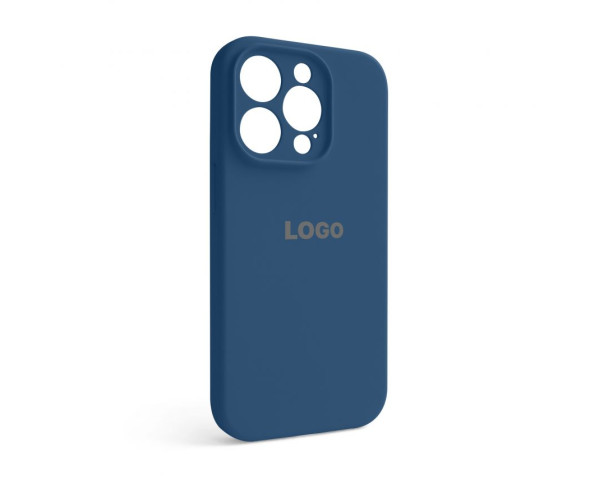 Чохол Full Silicone Case для Apple iPhone 14 Pro blue cobalt (36) закрита камера
