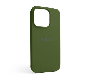 Чохол Full Silicone Case для Apple iPhone 14 Pro army green (45)