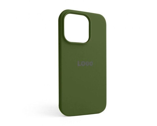 Чохол Full Silicone Case для Apple iPhone 14 Pro army green (45)