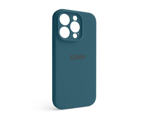 Чохол Full Silicone Case для Apple iPhone 14 Pro cosmos blue (46) закрита камера