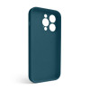 Чохол Full Silicone Case для Apple iPhone 14 Pro cosmos blue (46) закрита камера