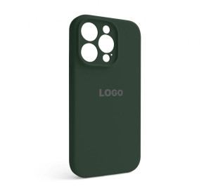 Чохол Full Silicone Case для Apple iPhone 14 Pro atrovirens green (54) закрита камера