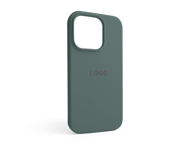 Чехол Full Silicone Case для Apple iPhone 14 Pro pine green (55)