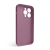 Чохол Full Silicone Case для Apple iPhone 14 Pro blueberry (56) закрита камера