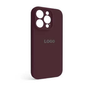 Чохол Full Silicone Case для Apple iPhone 14 Pro plum (57) закрита камера