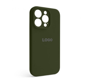 Чохол Full Silicone Case для Apple iPhone 14 Pro forest green (63) закрита камера