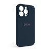 Чохол Full Silicone Case для Apple iPhone 14 Pro deep navy (68) закрита камера