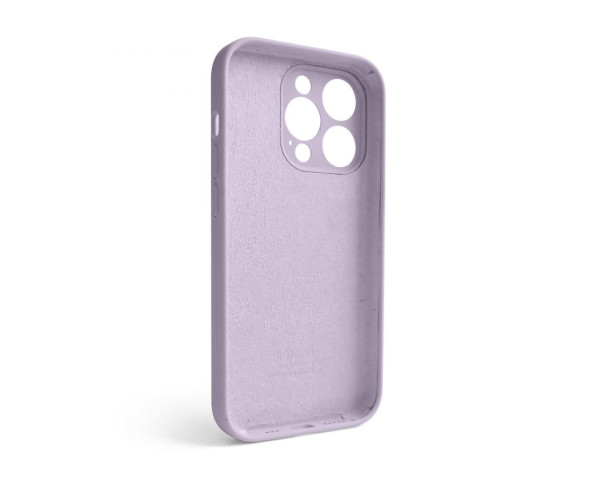 Чохол Full Silicone Case для Apple iPhone 14 Pro lilac purple (72) закрита камера