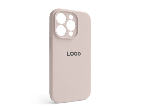 Чохол Full Silicone Case для Apple iPhone 14 Pro grey pink (73) закрита камера