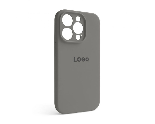 Чохол Full Silicone Case для Apple iPhone 14 Pro titanium grey (74) закрита камера