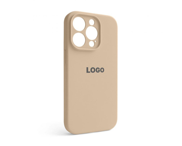 Чохол Full Silicone Case для Apple iPhone 14 Pro desert gold (76) закрита камера