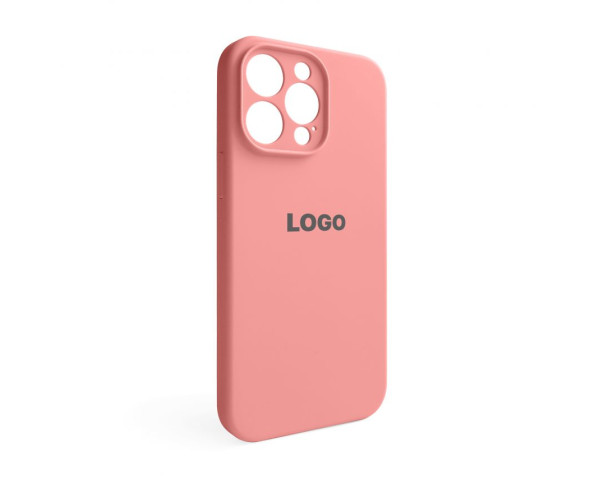 Чохол Full Silicone Case для Apple iPhone 14 Pro Max light pink (12) закрита камера