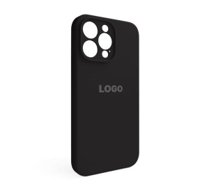 Чохол Full Silicone Case для Apple iPhone 14 Pro Max black (18) закрита камера