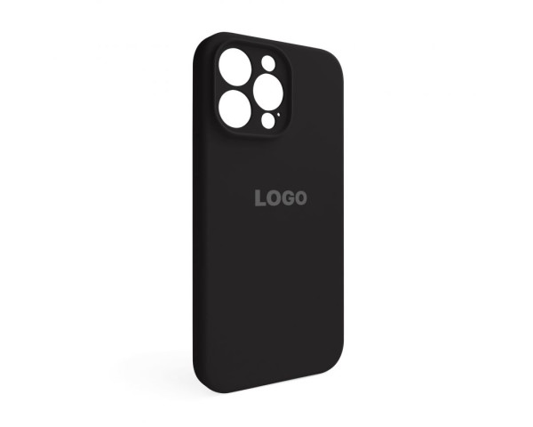 Чохол Full Silicone Case для Apple iPhone 14 Pro Max black (18) закрита камера