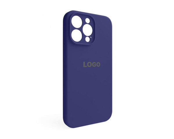 Чохол Full Silicone Case для Apple iPhone 14 Pro Max purple (34) закрита камера