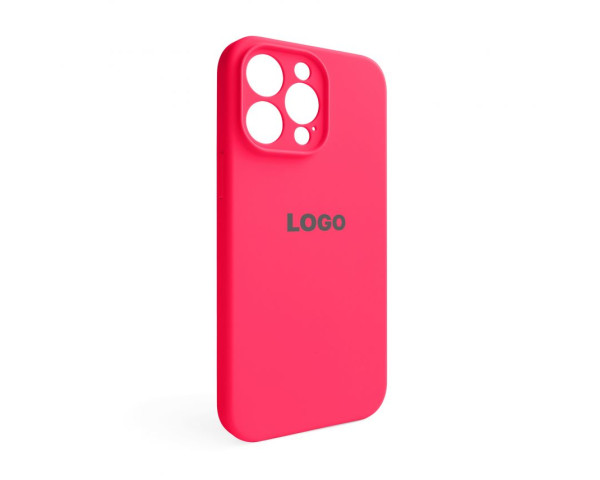 Чехол Full Silicone Case для Apple iPhone 14 Pro Max shiny pink (38) закрытая камера