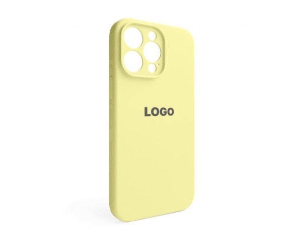 Чохол Full Silicone Case для Apple iPhone 14 Pro Max mellow yellow (51) закрита камера