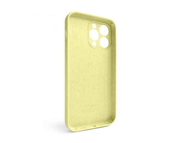Чохол Full Silicone Case для Apple iPhone 14 Pro Max mellow yellow (51) закрита камера