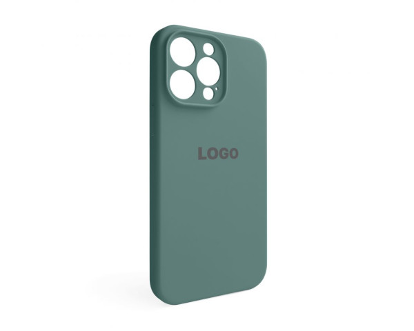 Чохол Full Silicone Case для Apple iPhone 14 Pro Max pine green (55) закрита камера