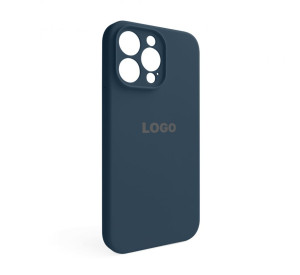 Чехол Full Silicone Case для Apple iPhone 14 Pro Max deep navy (68) закрытая камера