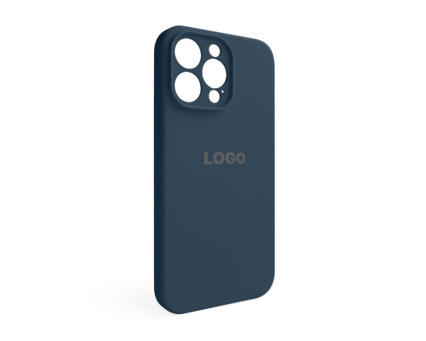 Чохол Full Silicone Case для Apple iPhone 14 Pro Max deep navy (68) закрита камера