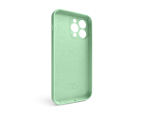 Чохол Full Silicone Case для Apple iPhone 14 Pro Max pistachio (71) закрита камера